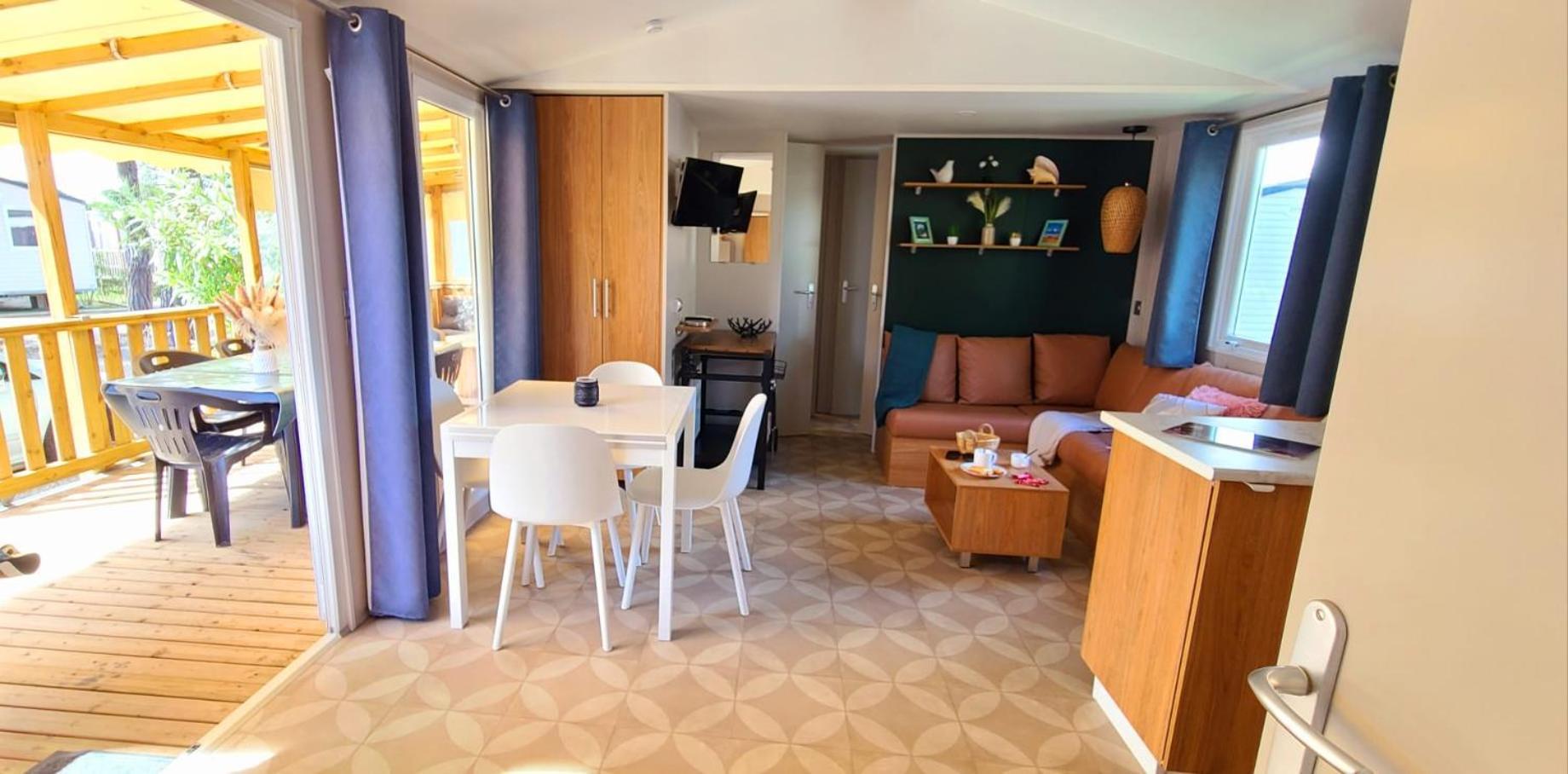 Mobil-Home Le Cocon Fun Pass Non Inclus Canet-en-Roussillon Eksteriør bilde