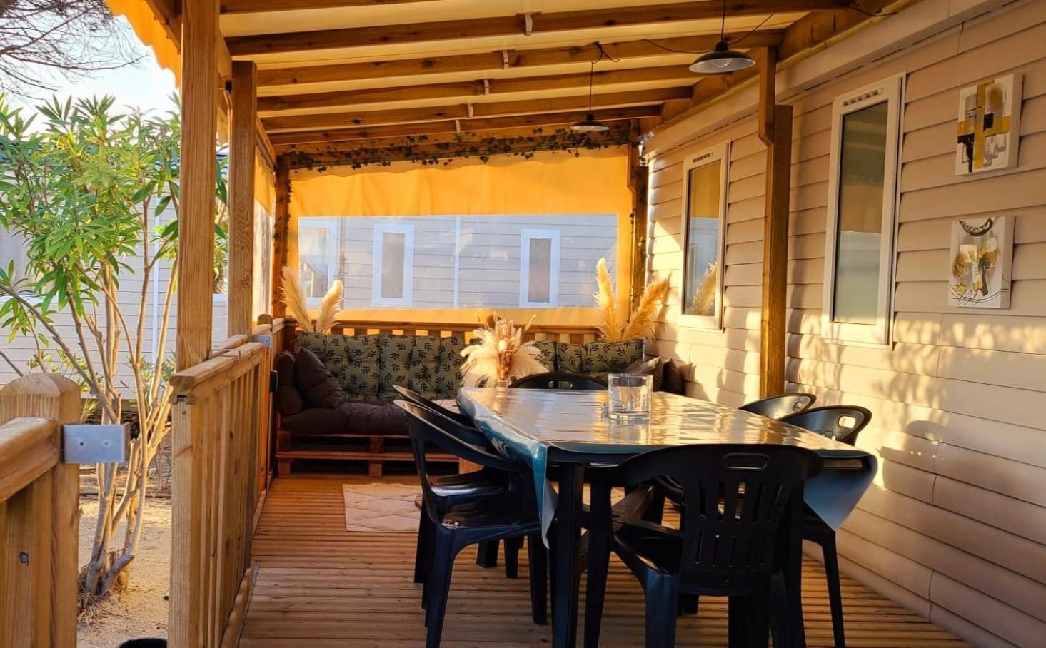 Mobil-Home Le Cocon Fun Pass Non Inclus Canet-en-Roussillon Eksteriør bilde