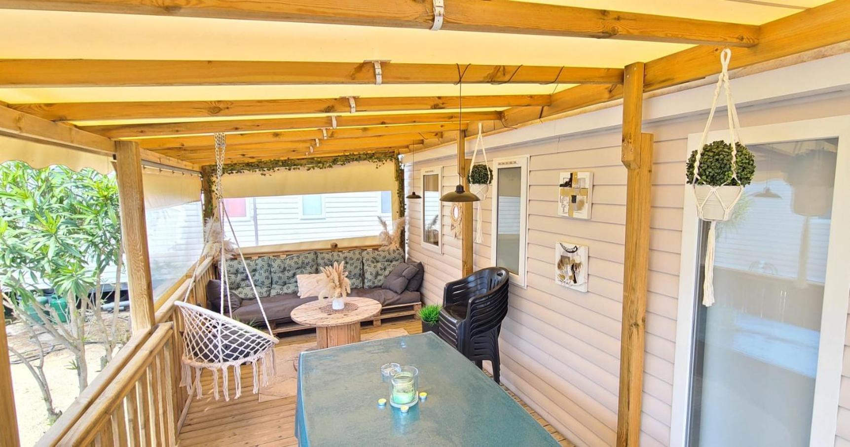 Mobil-Home Le Cocon Fun Pass Non Inclus Canet-en-Roussillon Eksteriør bilde